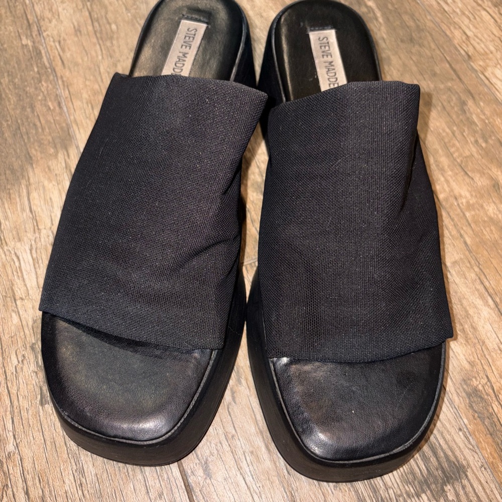 Steve Madden Slinky 30 Platform Slide Sandal